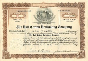 Hall Cotton Reclaiming Company